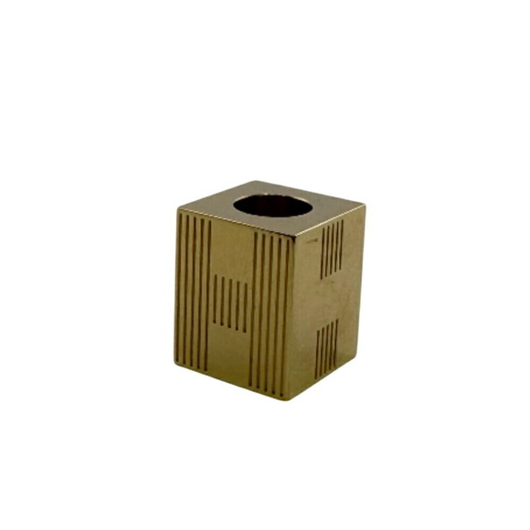 HERMES Cube Totem H Twilly Scarf Ring Gold Unisex Z0014719